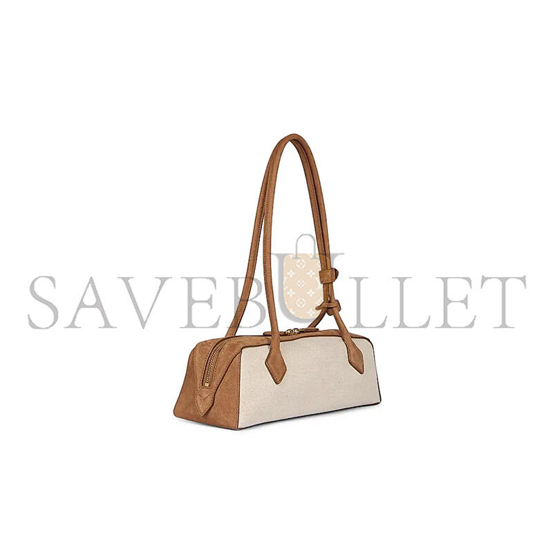 ALAÏA TECKEL MEDIUM LEATHER BAGUETTE BAG (33*11*10cm) 